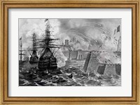 Framed Victorious Bombardment of Vera Cruz by the United Forces of the Army and Navy of the US