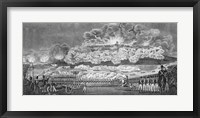 Framed Representation of the Capture of the City of Washington