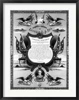 Framed Farewell Address of General Robert E. Lee