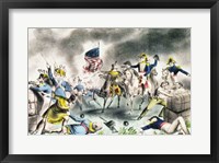 Framed Battle of New Orleans, January 8th 1814