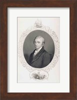 Framed James Monroe