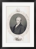 Framed James Monroe