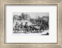 Framed Going to Meeting in 1776