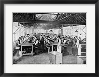 Framed One of the cigar manufacturing departments at Messrs Salmon and Gluckstein's Ltd