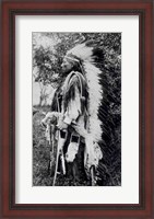 Framed White Wolf, a Comanche Chief