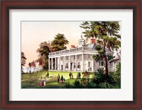 Framed Home of George Washington