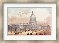 Framed United States Capitol, Washington D.C.