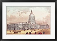 Framed United States Capitol, Washington D.C.