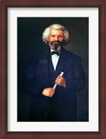 Framed Portrait of Frederick Douglass