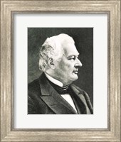 Framed Portrait of Fillmore Millard