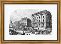Framed New York City: Demonstration of the Colored Inhabitants of New York in Honor of the Adoption of the Fifteenth Amendment