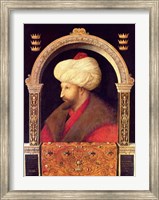 Framed Sultan Mehmet II