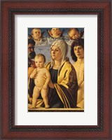 Framed Virgin and Child with St. Peter and St. Sebastian