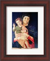 Framed Virgin and Child Blessing