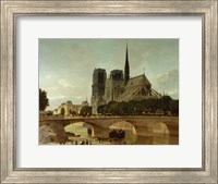 Framed Notre Dame, Paris, 1884