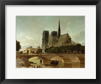 Framed Notre Dame, Paris, 1884