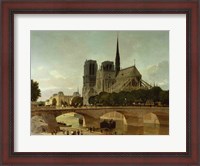 Framed Notre Dame, Paris, 1884