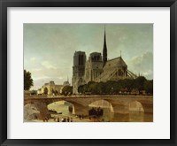 Framed Notre Dame, Paris, 1884