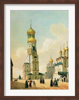 Framed Ivan the Great Bell Tower in the Moscow Kremlin