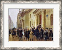 Framed Leaving the Lycee Condorcet, 1903