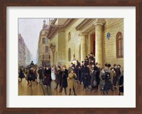 Framed Leaving the Lycee Condorcet, 1903