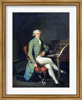 Framed Maximilien de Robespierre
