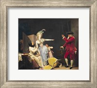 Framed Jealous Old Man, 1791