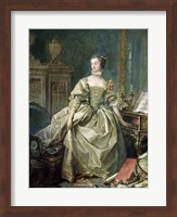 Framed Madame de Pompadour