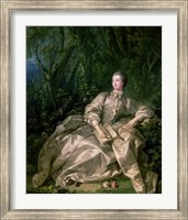Framed Madame de Pompadour, 1758