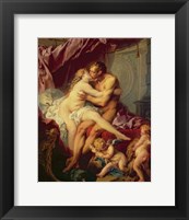 Framed Hercules and Omphale