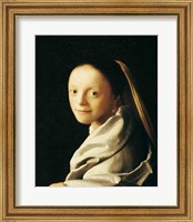 Framed Portrait of a Young Woman