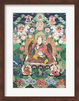 Framed Tanka of Padmasambhava