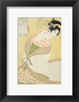 Framed Courtesan Kneeling