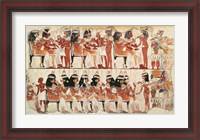 Framed Banquet scene, from Thebes