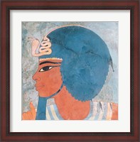 Framed Head of Amenophis III from the tomb of Onsou