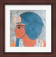 Framed Head of Amenophis III from the tomb of Onsou