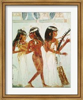 Framed Musicians and a Dancer, from the Tomb of Nakht