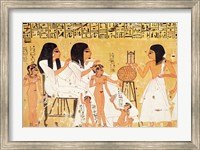 Framed dead, their family and their servants, from the Tomb of Ankerkhe