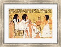 Framed dead, their family and their servants, from the Tomb of Ankerkhe