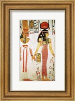 Framed Isis and Nefertari, from the Tomb of Nefertari