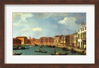 Framed View of the Canal of Santa Chiara, Venice