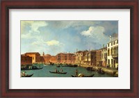 Framed View of the Canal of Santa Chiara, Venice