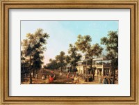 Framed Vauxhall Gardens: the Grand Walk