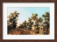 Framed Vauxhall Gardens: the Grand Walk