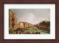 Framed Regatta on the Grand Canal