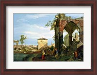 Framed Capriccio with Motifs from Padua