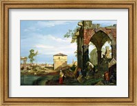 Framed Capriccio with Motifs from Padua