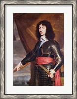 Framed Portrait of Charles II