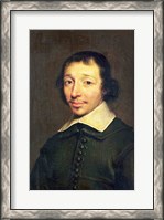 Framed Portrait of Isaac-Louis Lemaistre de Sacy