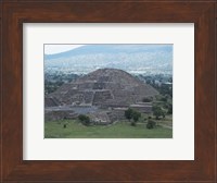 Framed Pyramid of the Moon Teotihuacan